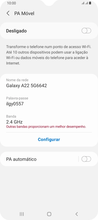 Prima Configurar.