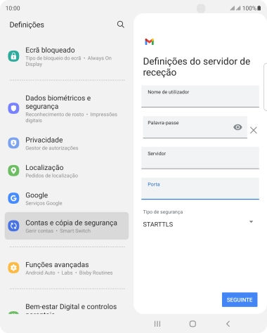 Prima a lista suspensa sob 