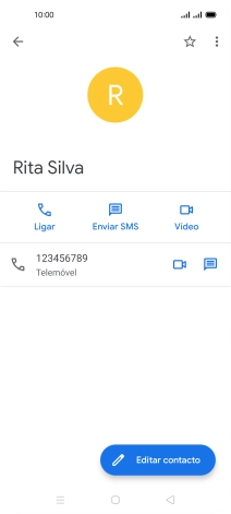 Prima a tecla de início para terminar e voltar ao ecrã inicial.
