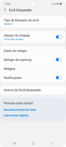 Prima a tecla de início para terminar e voltar ao ecrã inicial.
