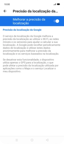 Se premir o indicador junto a 