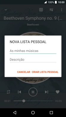 Prima CRIAR LISTA PESSOAL