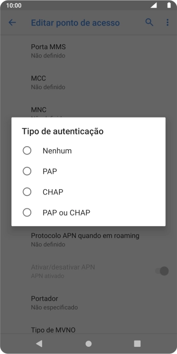 Prima Nenhum.