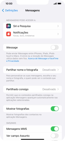 Para voltar ao ecrã inicial, deslize o dedo de baixo para cima a partir da base do ecrã.