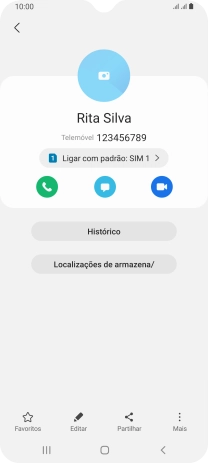 Prima a tecla de início para terminar e voltar ao ecrã inicial.