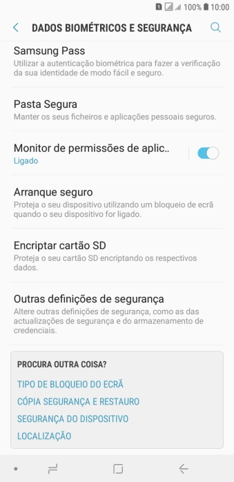 Prima Outras definições de segurança.