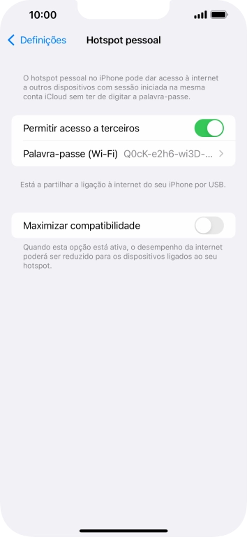 Para voltar ao ecrã inicial, deslize o dedo de baixo para cima a partir da base do ecrã.