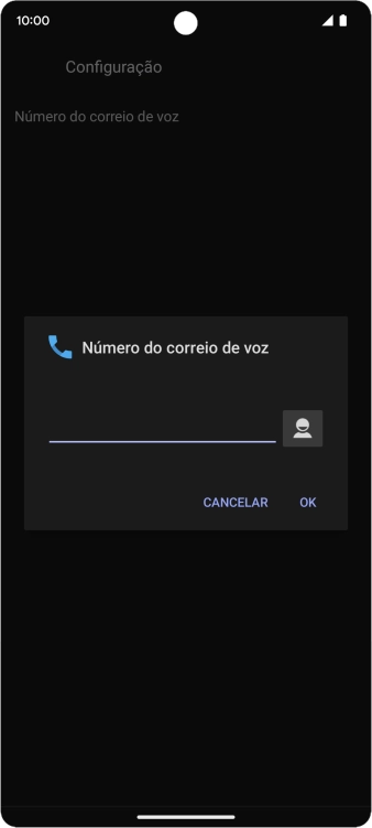 Introduza 123 e prima OK.