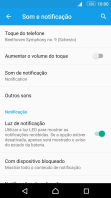 Prima a tecla de início para terminar e voltar ao ecrã inicial.
