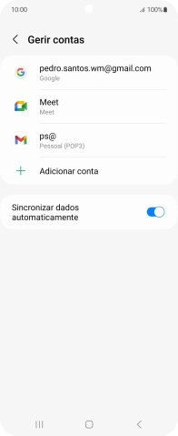 Prima a tecla de início para terminar e voltar ao ecrã inicial.
