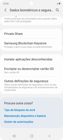 Prima Outras definições de segurança.