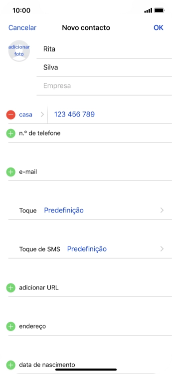 Prima OK.