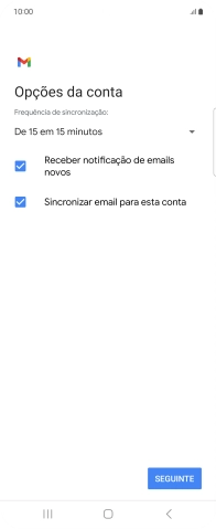 Prima a lista suspensa junto a 