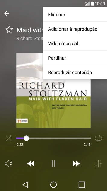 Prima Adicionar à reprodução.