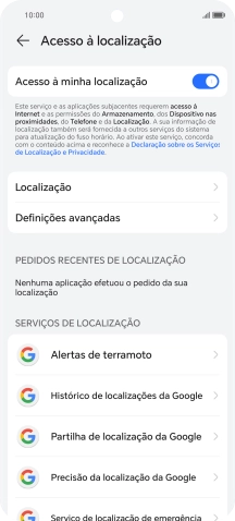 Prima Localização.
