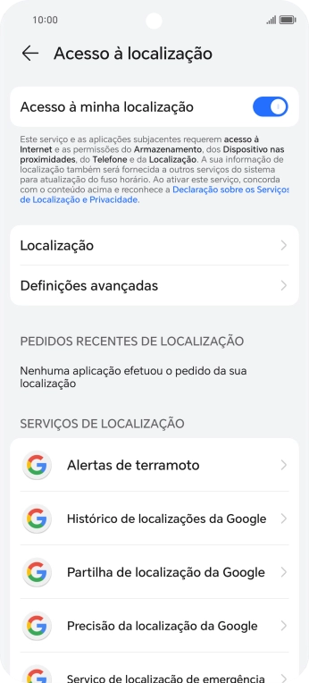 Prima Localização.
