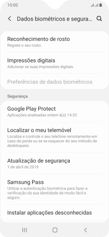 Prima Impressões digitais.