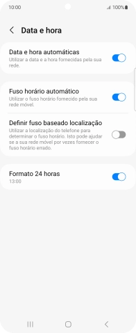 Prima a tecla de início para terminar e voltar ao ecrã inicial.