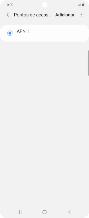 Prima Adicionar.