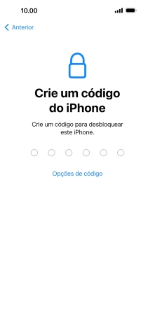 Prima Opções de código.