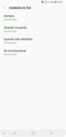 Prima a tecla de início para terminar e voltar ao ecrã inicial.