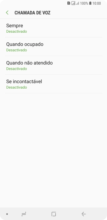 Prima a tecla de início para terminar e voltar ao ecrã inicial.