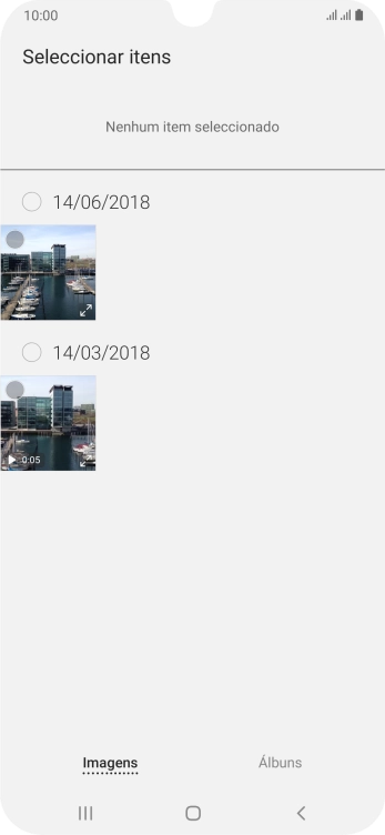 Prima a imagem pretendida.