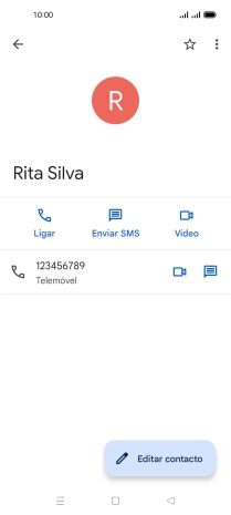 Prima a tecla de início para terminar e voltar ao ecrã inicial.