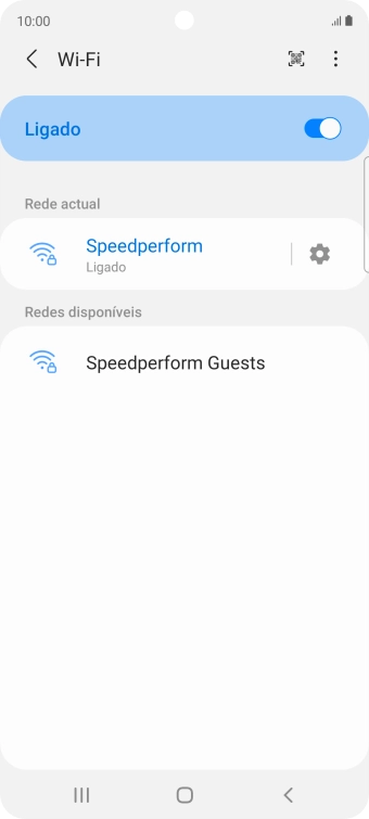 Prima a tecla de início para terminar e voltar ao ecrã inicial.