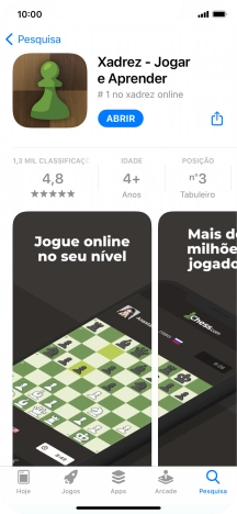Para voltar ao ecrã inicial, deslize o dedo de baixo para cima a partir da base do ecrã.