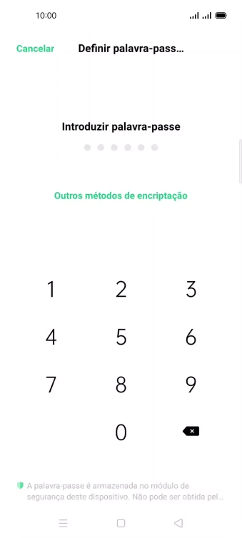 Prima Outros métodos de encriptação.