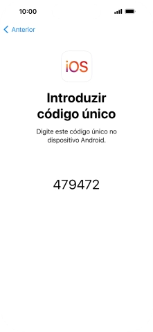 Siga as indicações no ecrã e na app 