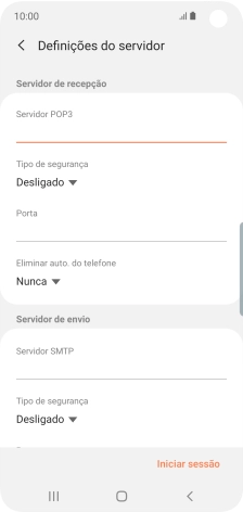 Prima a lista suspensa sob 