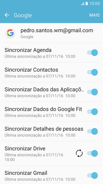 Prima a tecla de início para terminar e voltar ao ecrã inicial.