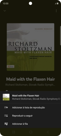 Prima Adicionar à lista de reprodução.