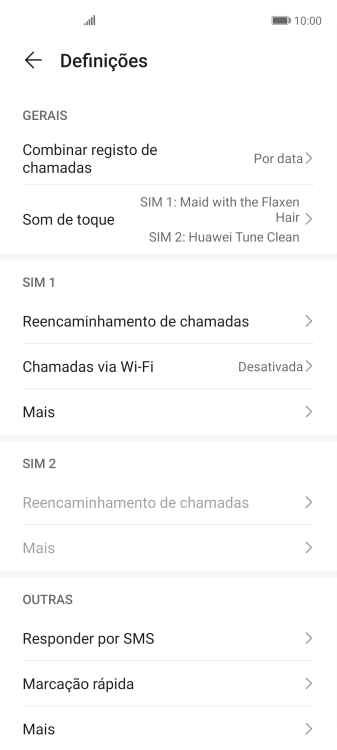 Prima Reencaminhamento de chamadas.