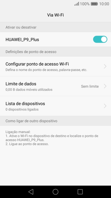 Prima a tecla de início para terminar e voltar ao ecrã inicial.