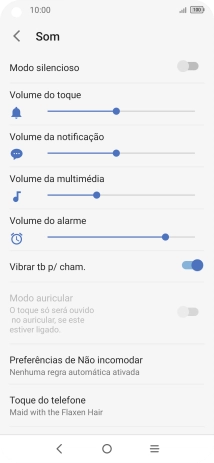 Prima a tecla de início para terminar e voltar ao ecrã inicial.