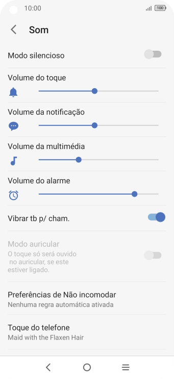 Prima a tecla de início para terminar e voltar ao ecrã inicial.