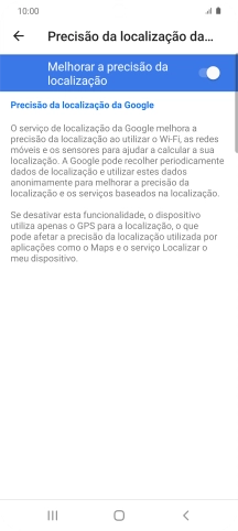 Se premir o indicador junto a 