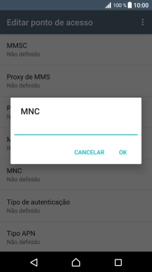 Introduza 01 e prima OK.
