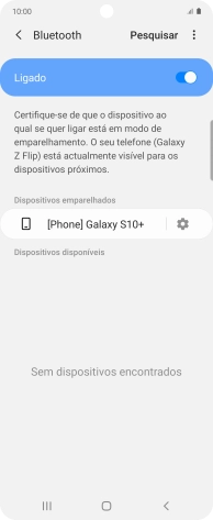 Prima a tecla de início para terminar e voltar ao ecrã inicial.