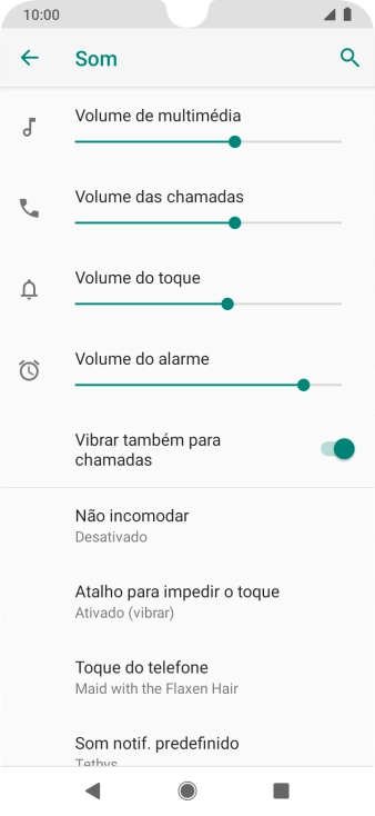 Prima a tecla de início para terminar e voltar ao ecrã inicial.