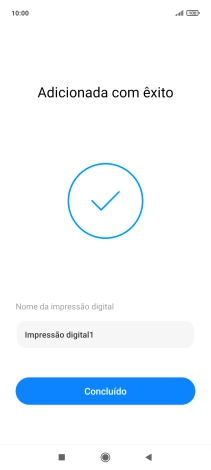 Prima Concluído.