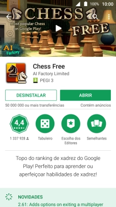 Prima DESINSTALAR.