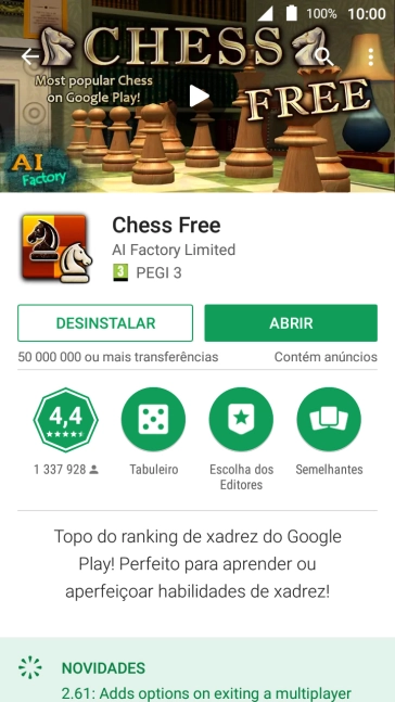 Prima DESINSTALAR.