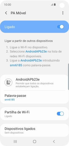 Prima a tecla de início para terminar e voltar ao ecrã inicial.