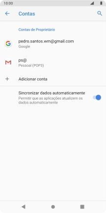 Prima a tecla de início para terminar e voltar ao ecrã inicial.