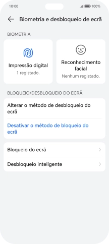 Prima Desativar o método de bloqueio do ecrã e introduza o código adicional de bloqueio do telefone que criou anteriormente.