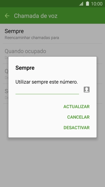 Prima DESACTIVAR.